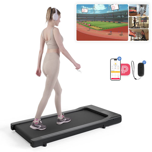 Hot Sale Treadmill 2In1 Treadmills for Home/Office Remote Control LCD Display Adjustable Speed Walking Pad Exercise Machine